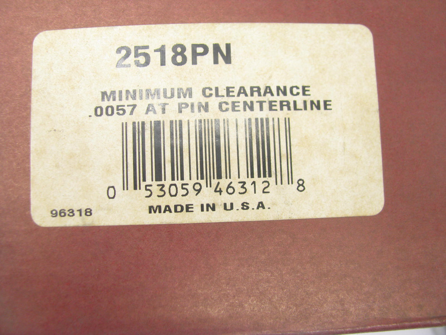 Sealed Power 2518PN Engine Piston - Standard For John Deere 6404T 404 Diesel