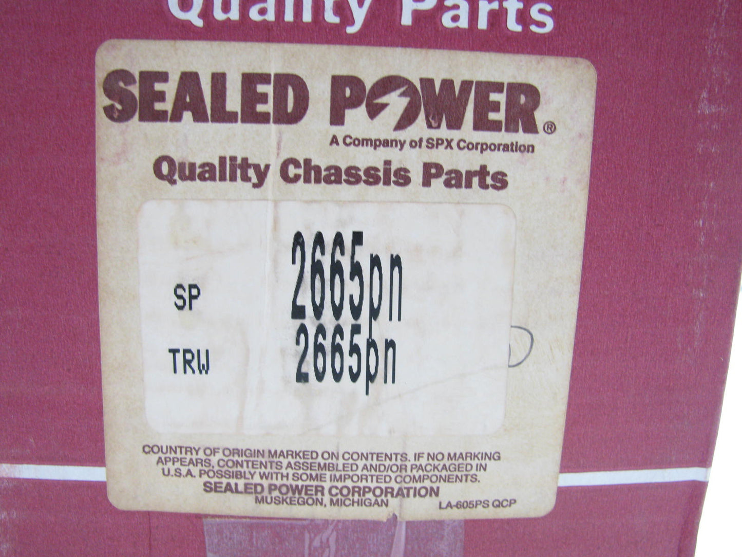 Sealed Power 2665PN Engine Piston STD For John Deere 6531A Diesel