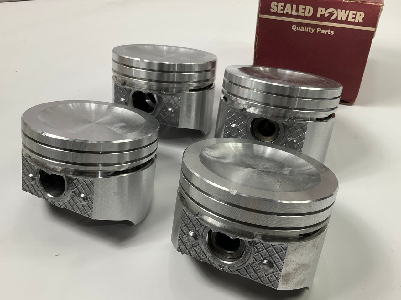 (4) Sealed Power 3020P Hypereutectic Piston - Standard 1984-1988 Pontiac 2.5L-L4