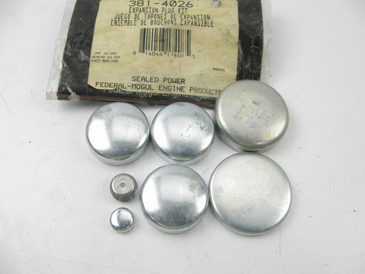 Sealed Power 381-4026 Engine Freeze Expansion Plug Set