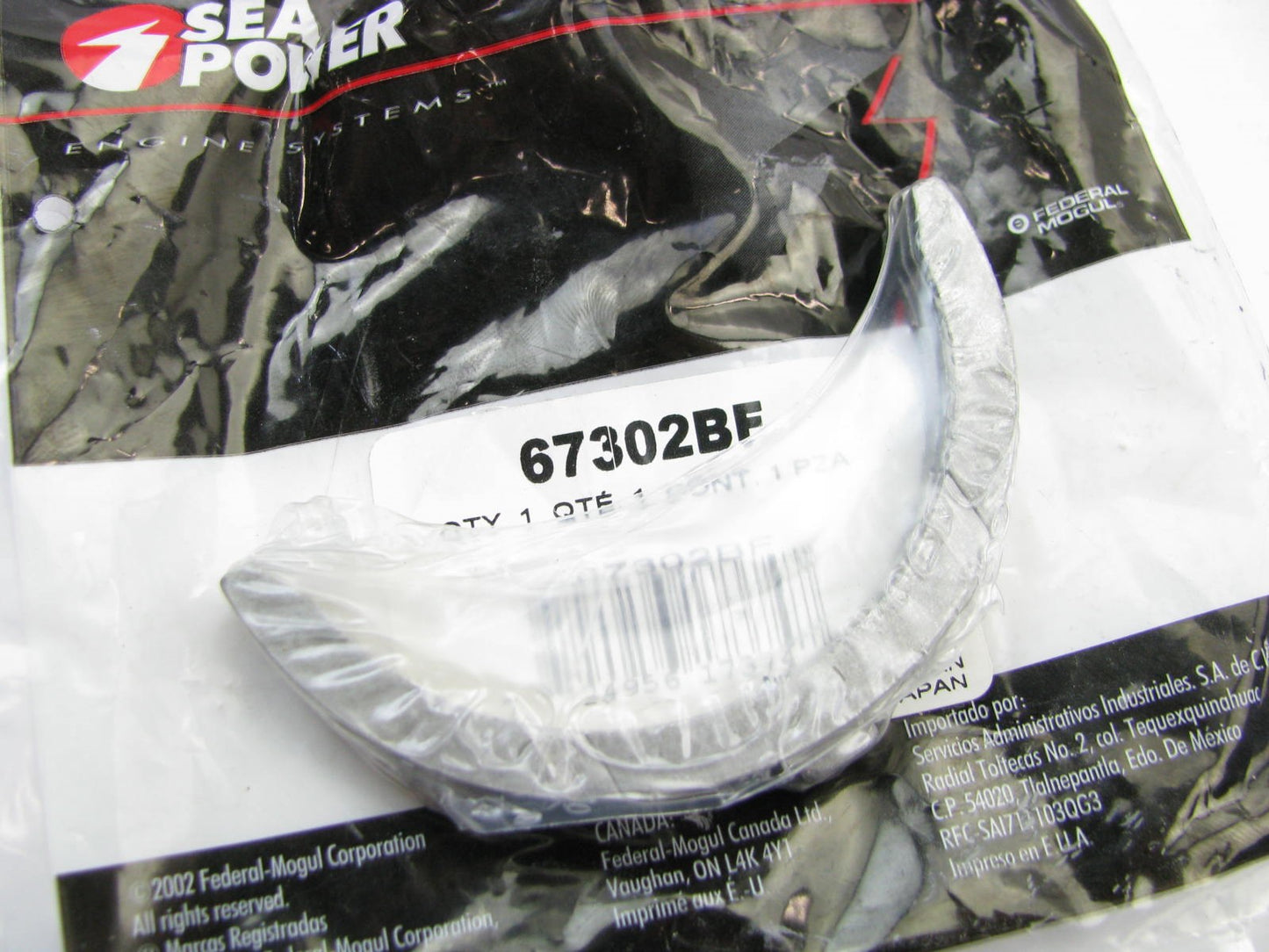 Sealed Power 67302BF Engine Crankshaft Thrust Washer Set - Toyota H 2H Diesel