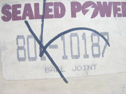 Sealed Power 801-10187 Suspension Ball Joint - Front Lower