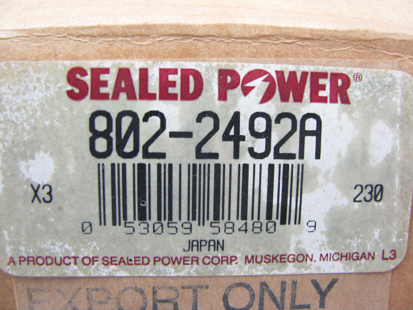 (2) Sealed Power 802-2492A Steering Tie Rod Assembly 1980-82 Toyota Corolla RWD