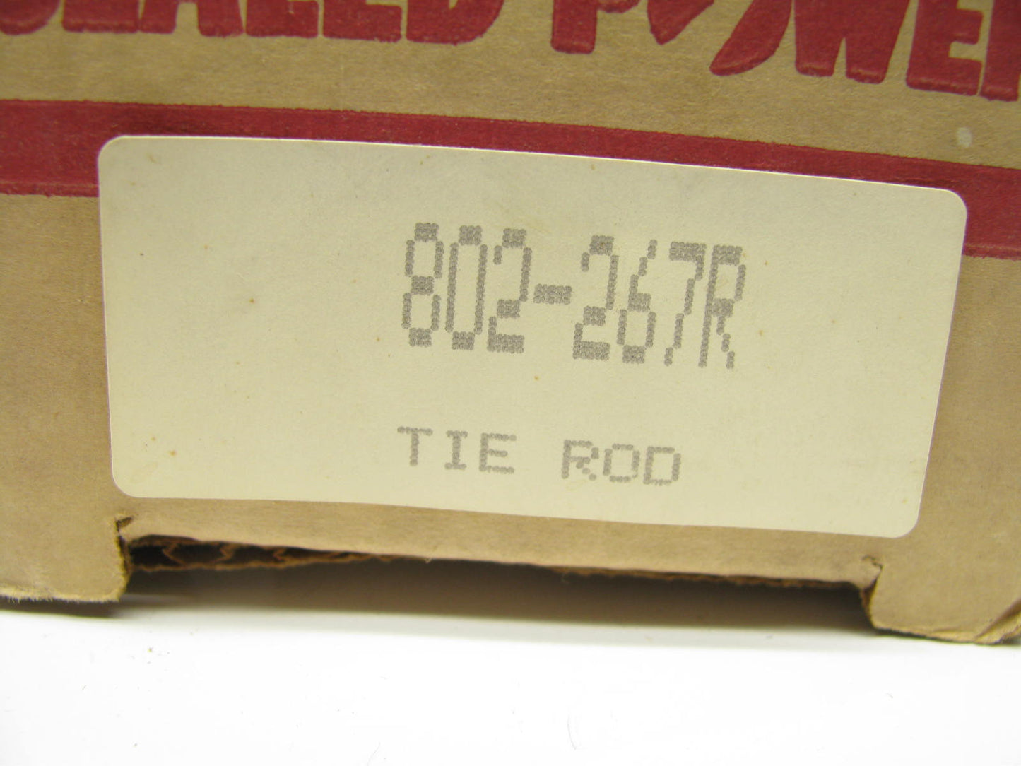 Sealed Power 802-267R Front Right Outer Steering Tie Rod End 1958-1959 AMC Rebel
