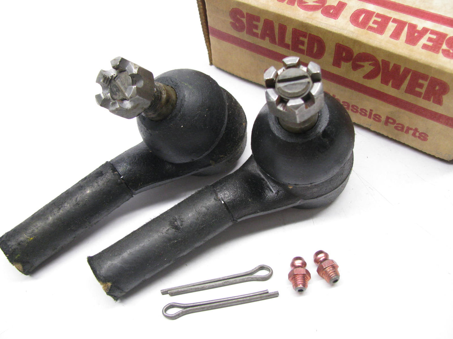 (2) Sealed Power 802-281L Steering Tie Rod End - Front Outer