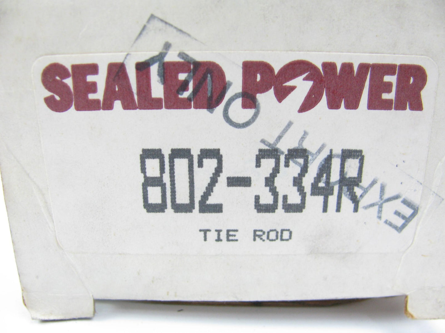 Sealed Power 802-334R  Steering Tie Rod End - Front Right Inner