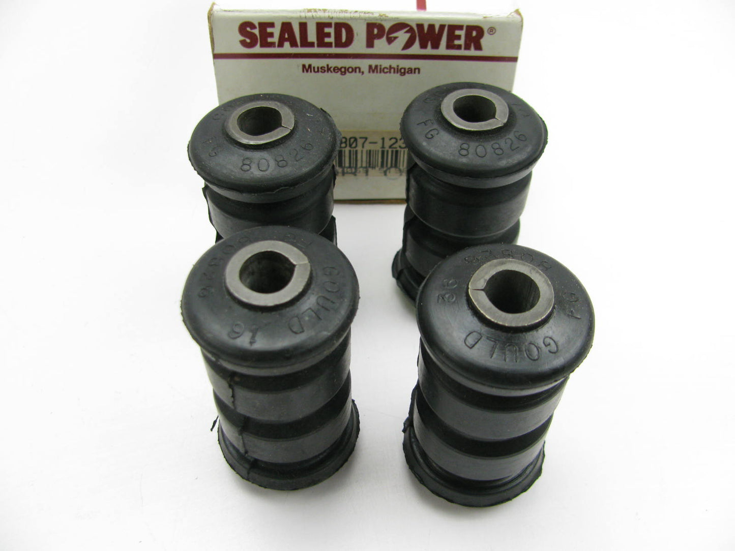 (4) Sealed Power 807-12360 Lower Rear Control Arm Bushing For 1976-1978 Chevette
