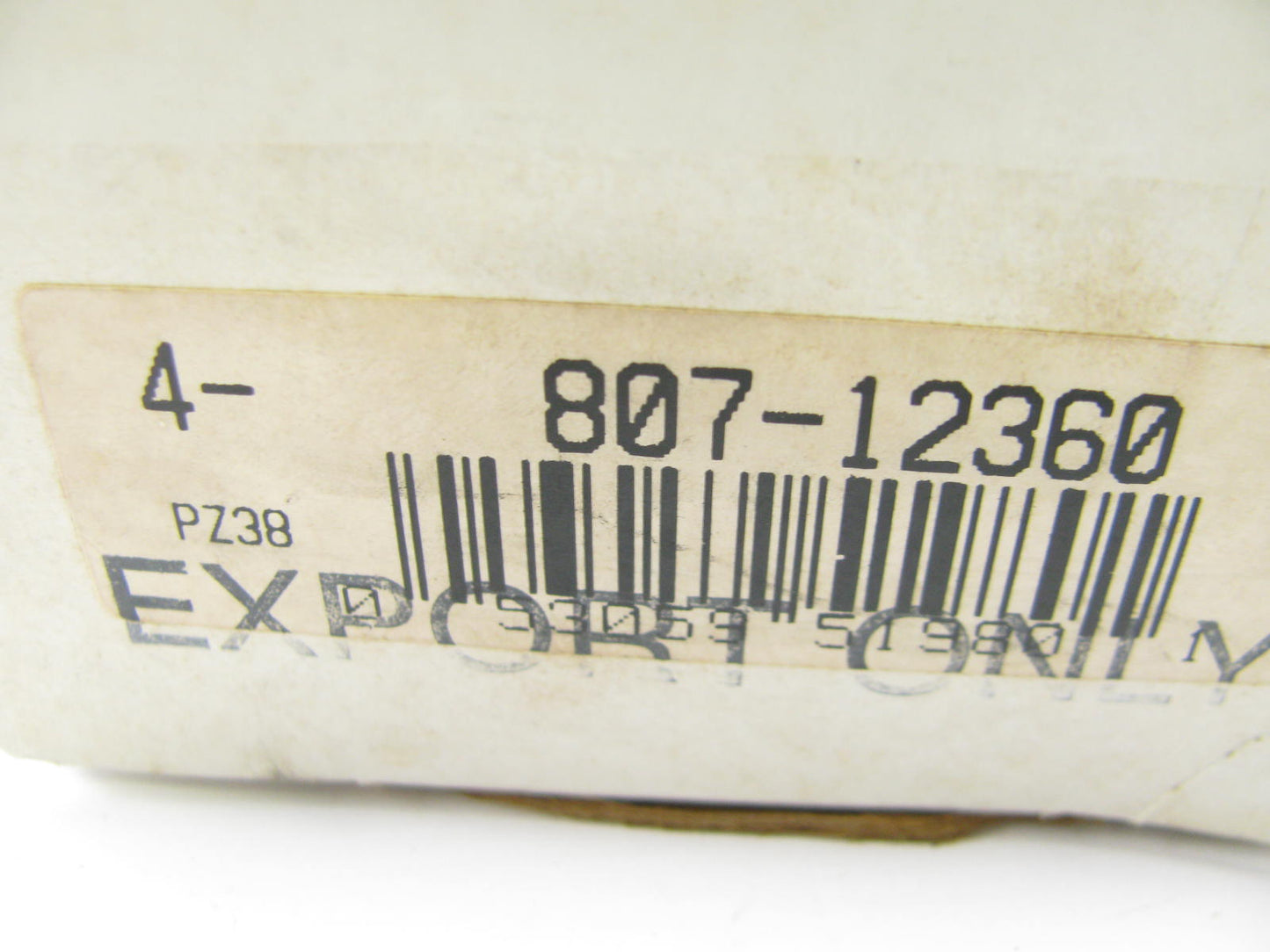 (4) Sealed Power 807-12360 Lower Rear Control Arm Bushing For 1976-1978 Chevette