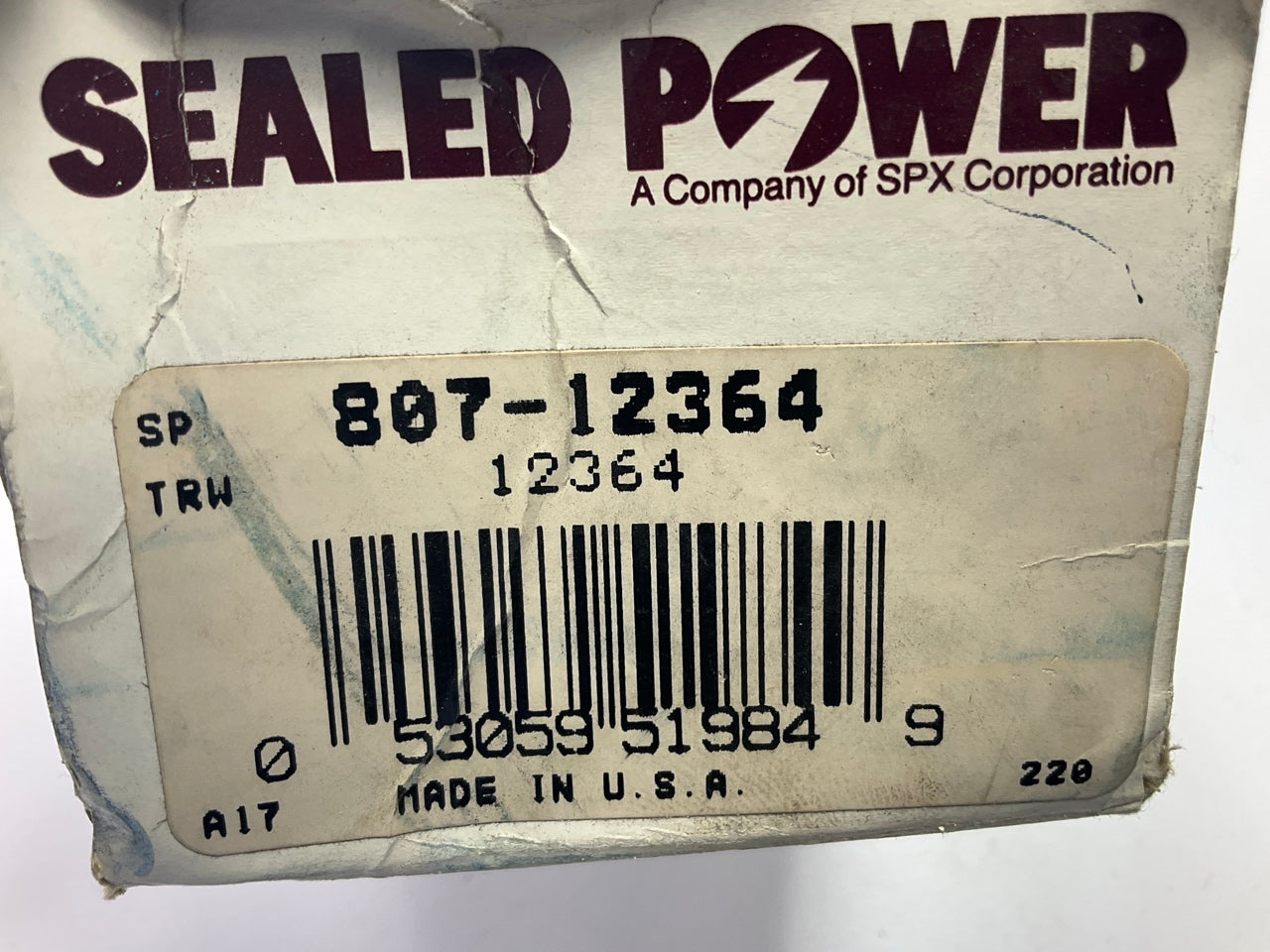 Sealed Power 807-12364 Suspension Control Arm Bushing - Front Upper