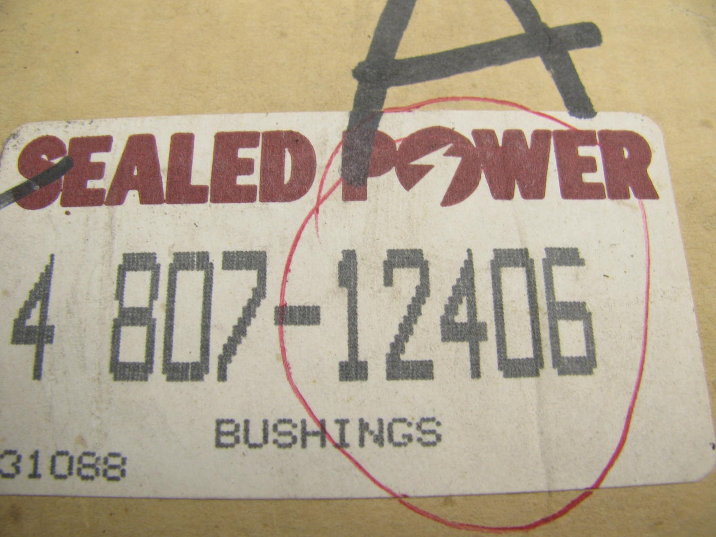 (4) Sealed Power 807-12406 Front Axle Pivot Bushings