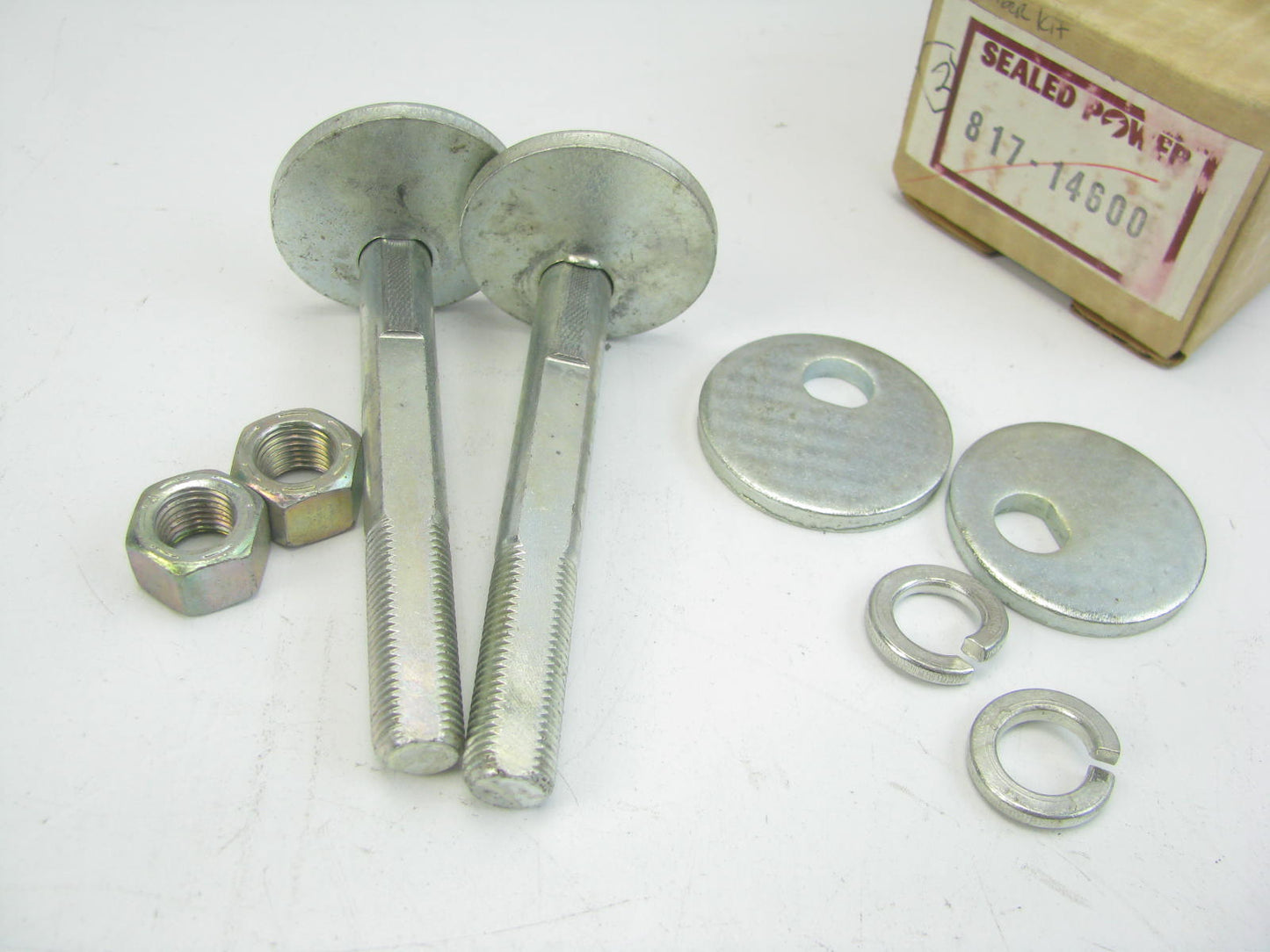 (2) Sealed Power 817-14600 Alignment Camber Bolt Kit - 2-1/4 Degree - Front
