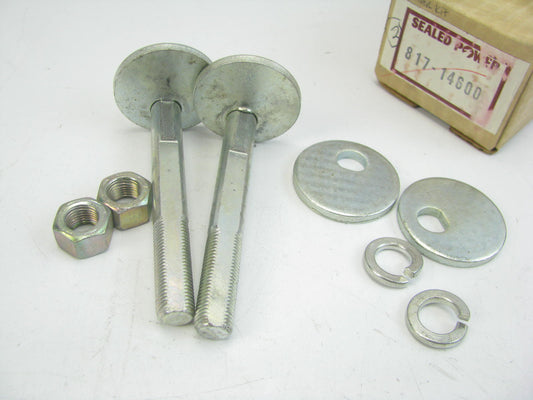 (2) Sealed Power 817-14600 Alignment Camber Bolt Kit - 2-1/4 Degree - Front