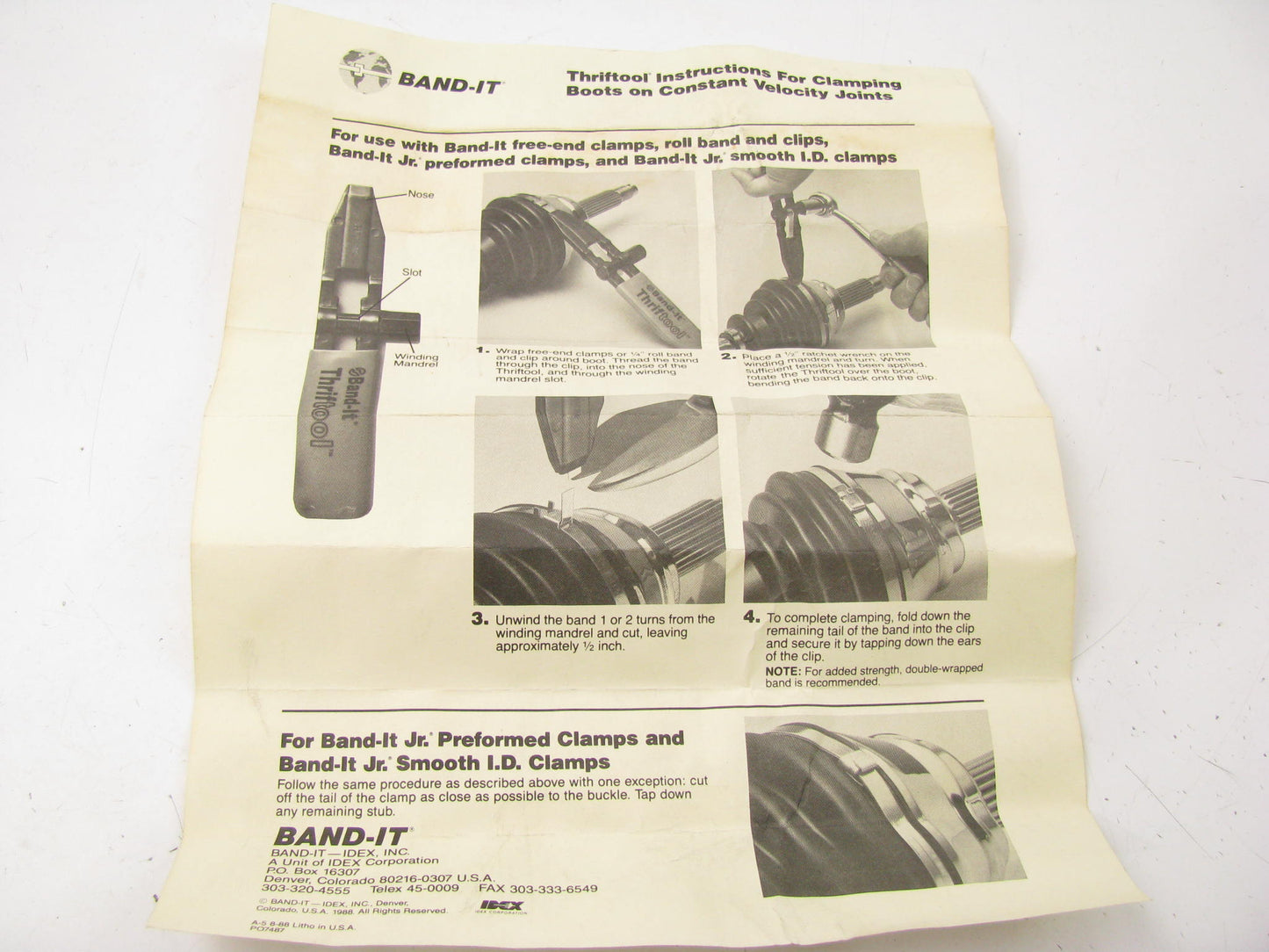 Sealed Power 835-2010  CV Joint Boot Clamp Tightening Wrench