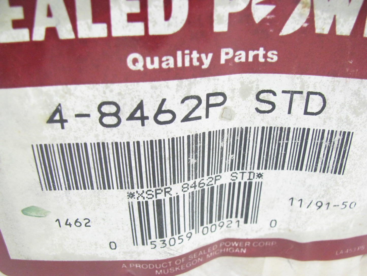 (4) Sealed Power 8462P Engine Pistons - Standard 1982-1985 GM Isuzu 1.8L-L4