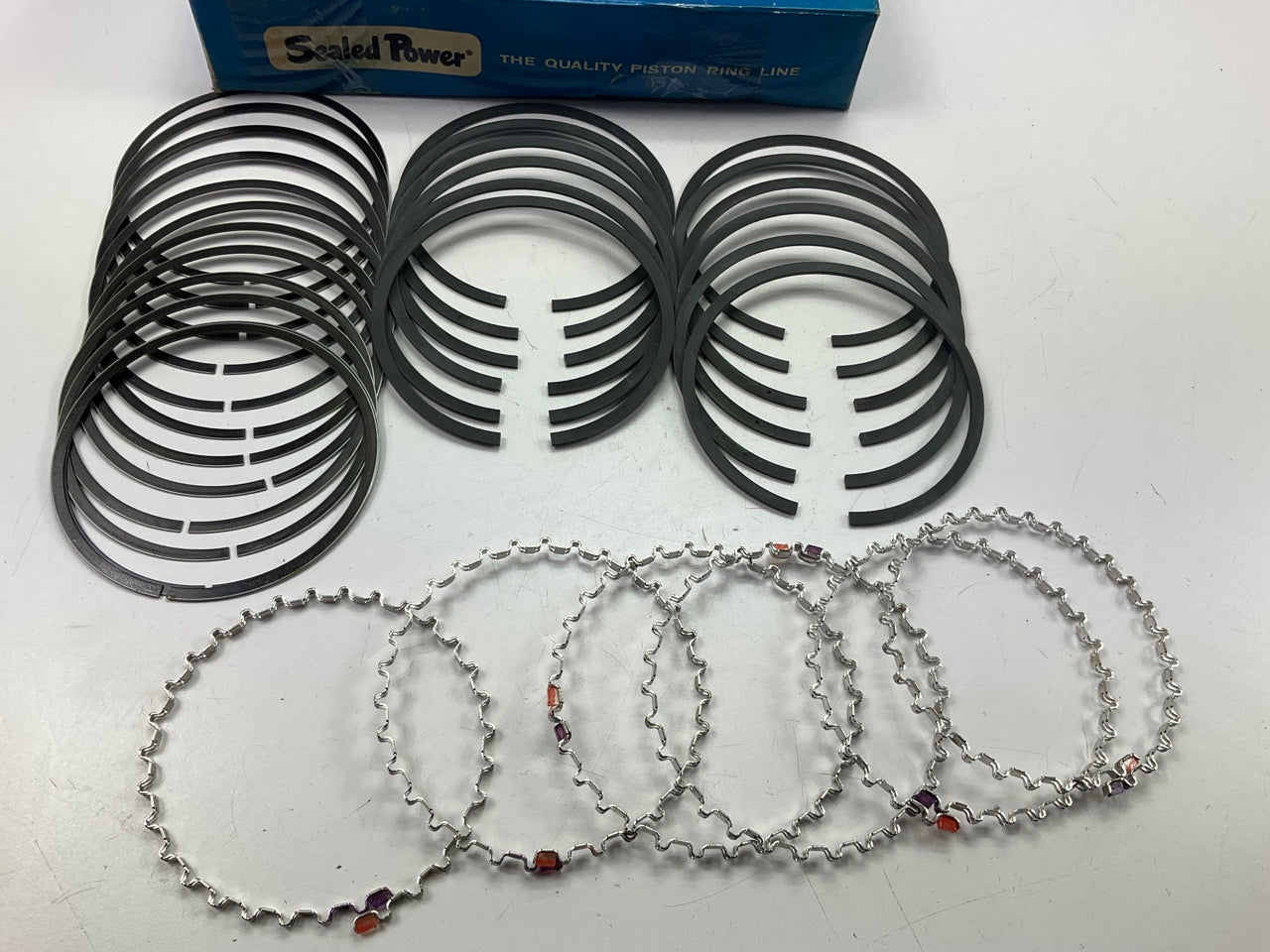 Sealed Power 9030X040 Engine Piston Rings .040'' 1967-1970 GM 250-L6