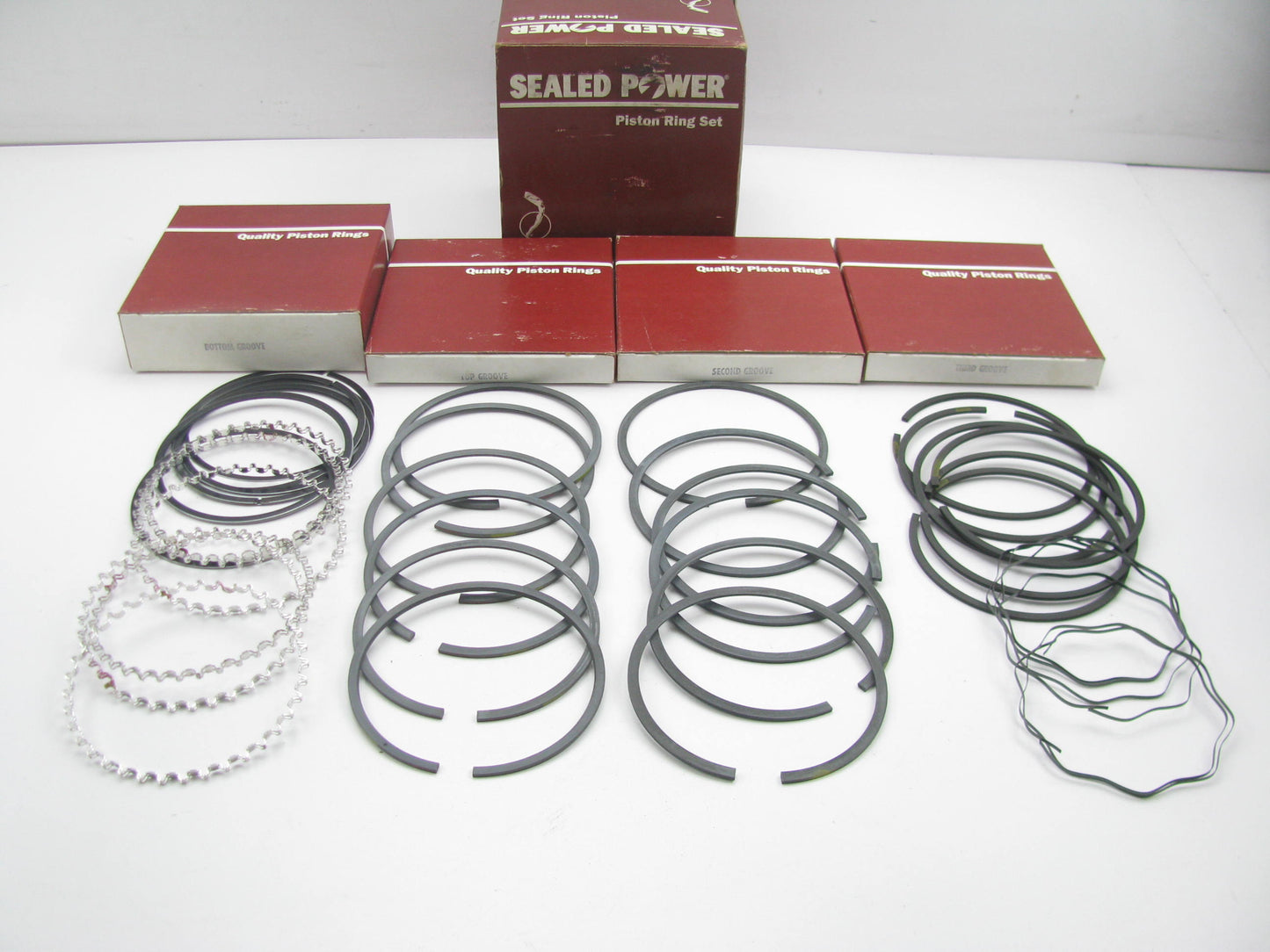 Sealed Power 9384KX-020 Piston Rings .020'' GM 351 351C 351E 351M 60-66 V12 702
