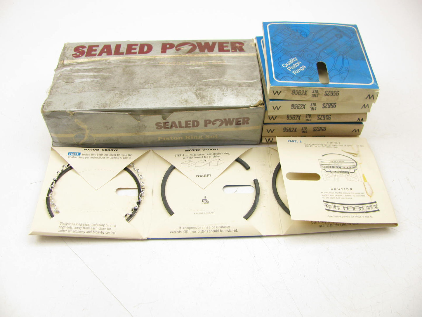 Sealed Power 9562X Engine Piston Rings - Standard 1974-1986 Ford Mercury 2.8L