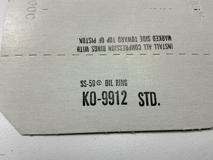 Sealed Power 9912KX Engine Piston Rings - Standard 1974-1977 Volkswagen 1.6L