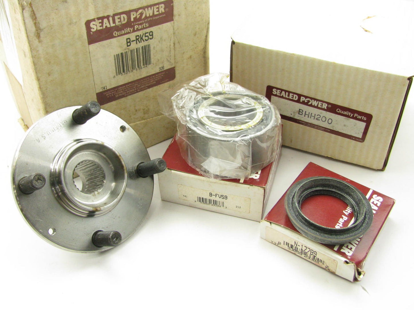 Sealed Power B-RK59 FRONT Wheel Hub Bearing Kit For 1986-1989 Honda Accord