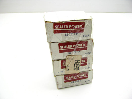 (4) Sealed Power CB-1017P Engine Connecting Rod Bearings - Standard