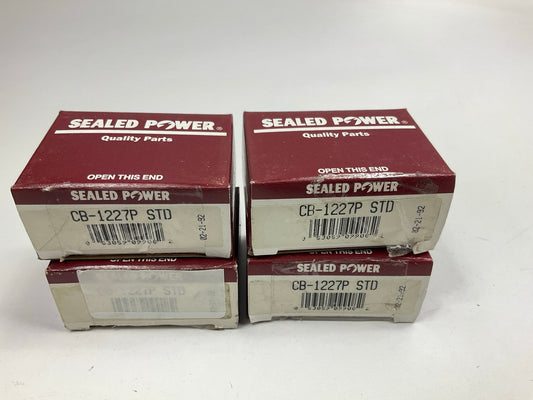 (4) Sealed Power CB-1227P Connecting Rod Bearings STD 1978-1984 GM 3.3L 3.8L-V6