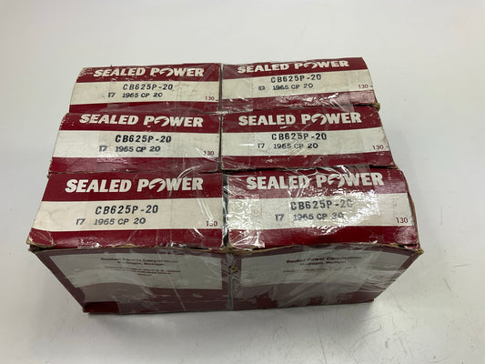 (6) Sealed CB-625P-20 Connecting Rod Bearings .020 Cummins 855 N NH NT SMALL CAM