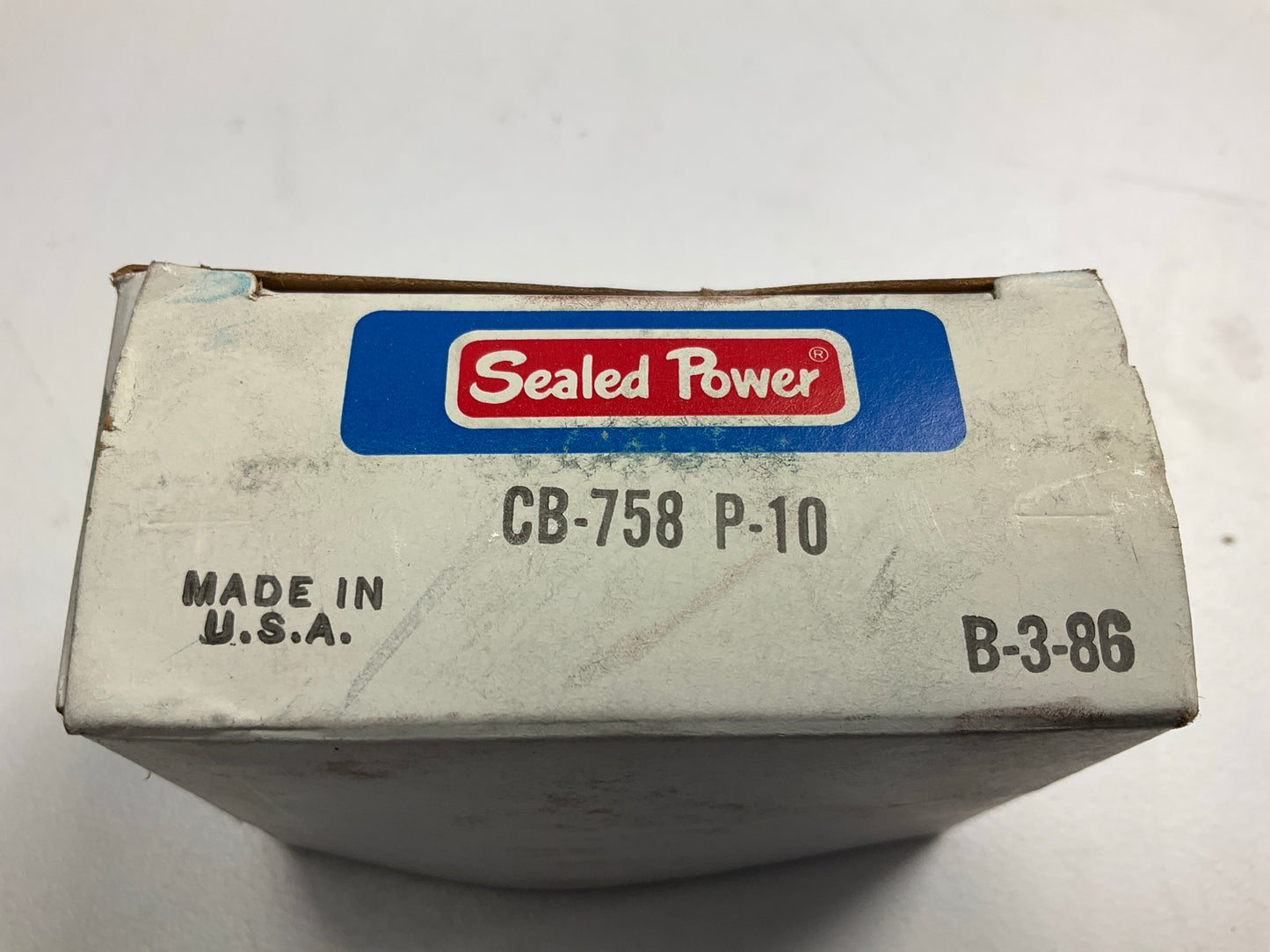 (4) Sealed Power CB-758P-10 Connecting Rod Bearings .010'' Pontiac 350, 400, 455
