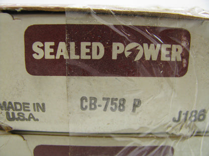 (6) Sealed Power CB-758P Connecting Rod Bearings STD 1955-1976 Pontiac 326-455
