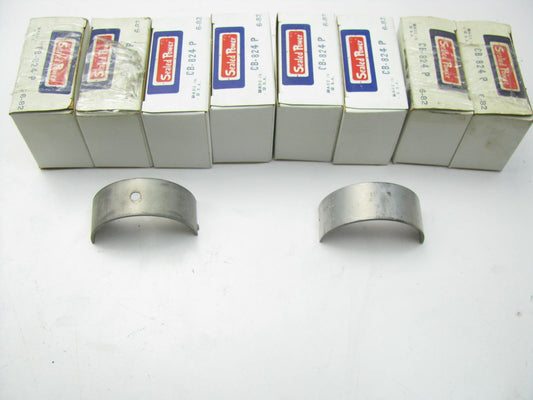 (8) Sealed CB-824P Connecting Rod Bearings - Standard 1955-67 Chevrolet 283 327