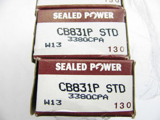 (8) Sealed Power CB-831P Connecting Rod Bearings - Standard 1969-1997 Ford 351W