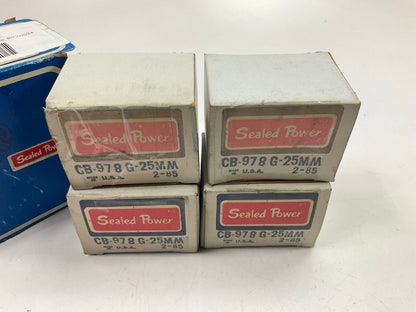 (4) Sealed CB-978G-25MM Connecting Rod Bearings .25mm 1967-1970 Corona 1.9L 3RC