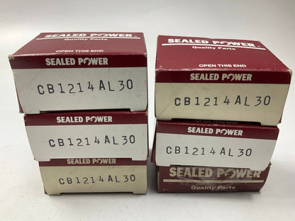 (6) Sealed Power CB1214AL 0.030'' Connecting Rod Bearings For 1976-1987 Dodge 225