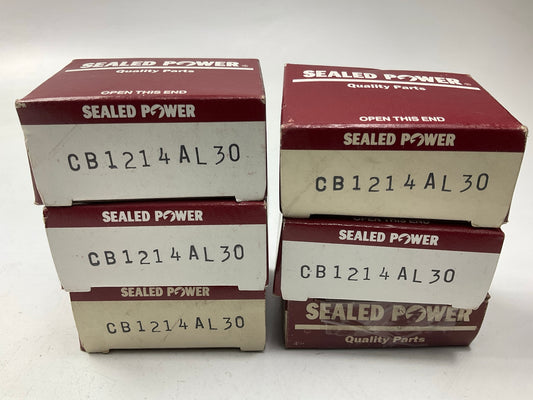 (6) Sealed Power CB1214AL 0.030'' Connecting Rod Bearings For 1976-1987 Dodge 225