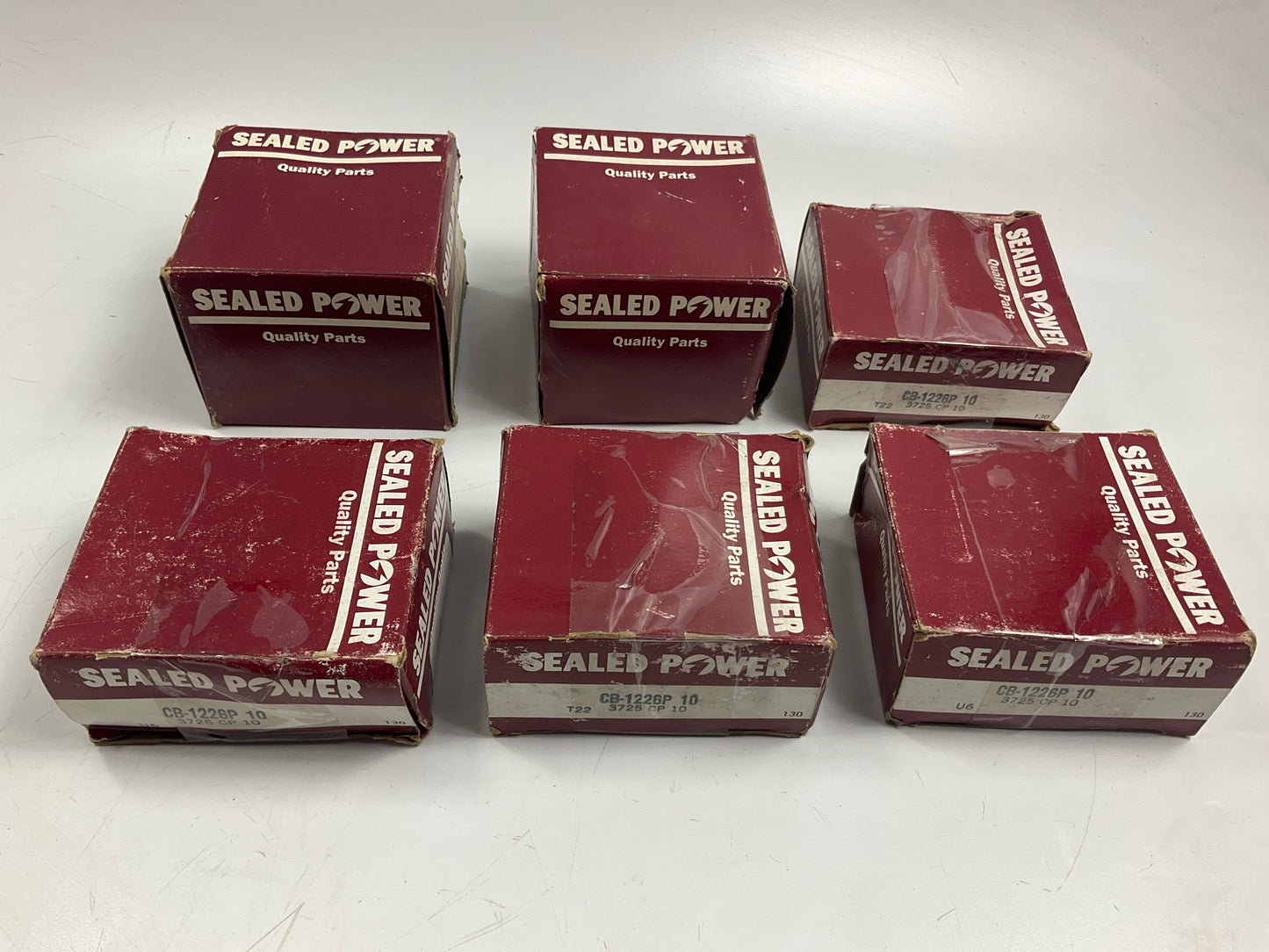 (6) Sealed CB1226P10 Connecting Rod Bearings .010'' Cummins NH NT NTA NTC 855