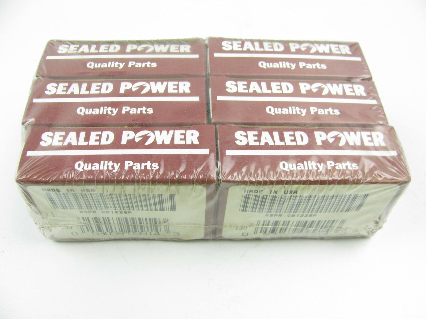 (6) Sealed Power CB1228P Rod Bearings STD - 77-90 GM 181 196 204 229 231 252 V6