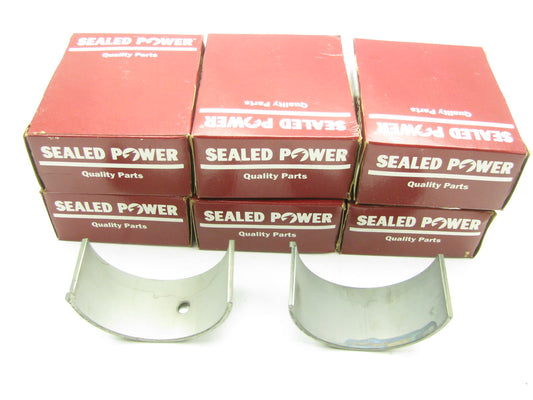 (6) Sealed Power CB1405P-40 Connecting Rod Bearings .040'' Mack E6 672 707-L6