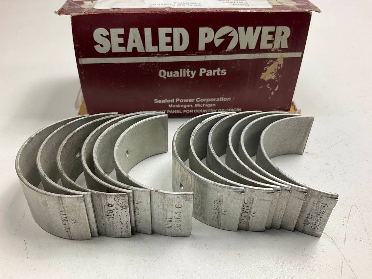 (6) Sealed CB606P Connecting Rod Bearings STD For 1960-1976 Dodge 170 198 225 L6