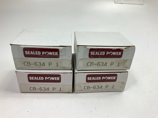 (4) Sealed Power CB634P-1 Connecting Rod Bearings .001'' Ford 221 260 289 302 V8