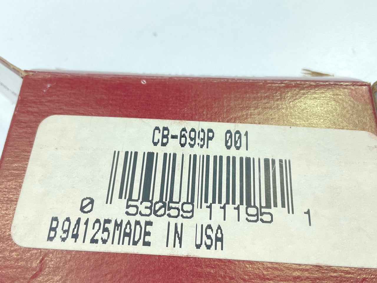 (6) Sealed Power CB699P1 Connecting Rod Bearings .001'' 1965-96 Ford 300 4.9L-L6