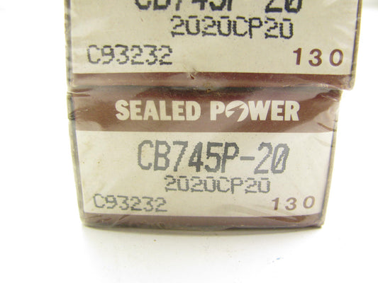 (8) Sealed CB745P20 Rod Bearings .020'' 55-67 Chevy 265 283 302 327 SMALL JOURNAL