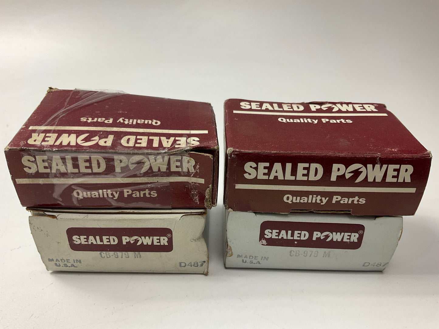 (4) Sealed Power CB979M STD Rod Bearing For Wisconsin TE TF TH  3-cyl VE VF 4cyl