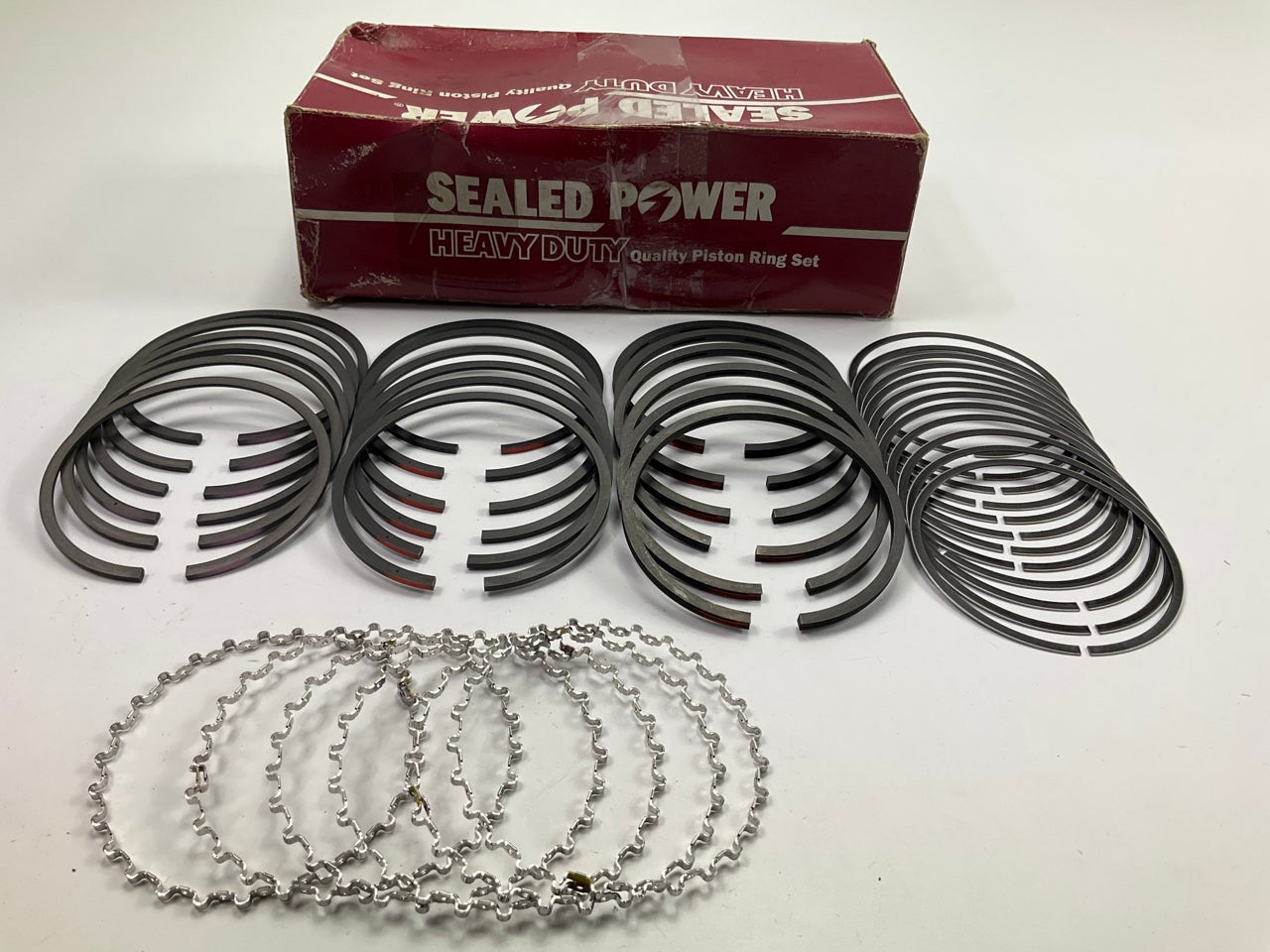 Sealed Power E-108X-80 Engine Piston Rings .080'' For 1941-1961 Dodge 218 230-L6