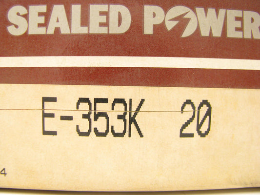 Sealed Power E-353K20 Engine Piston Rings .020'' 1979-1988 Ford Truck 370-V8