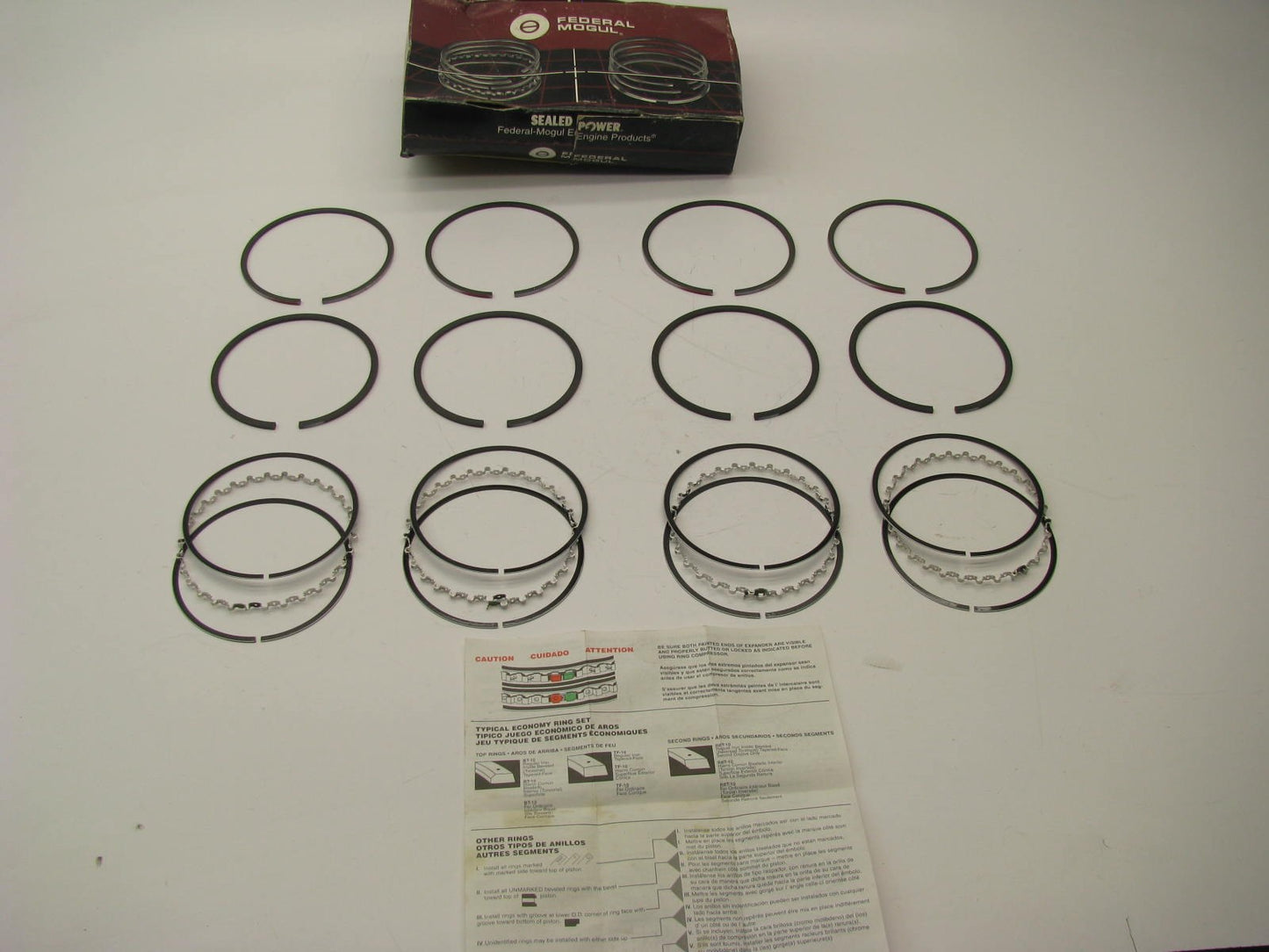 Sealed Power E-440KC Engine Piston Rings - Standard For 1980 Chrysler 2.6L