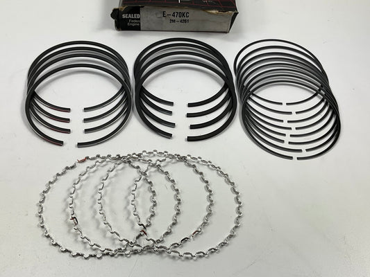 Sealed Power E-470KC Piston Rings - Standard 1987-1996 Ford Mercury 1.9L-L4