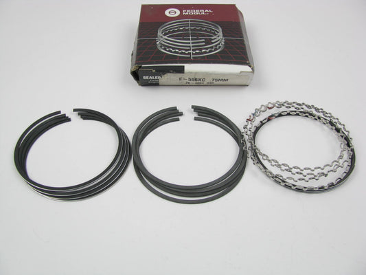 Sealed Power E-556KC-75MM Engine Piston Ring Set .75MM - 90-97 Honda Acura 2.2L