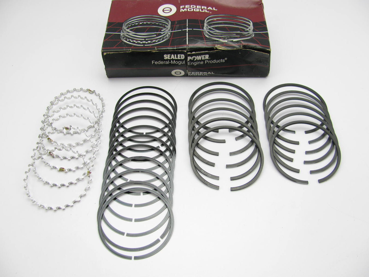 Sealed Power E-566X STD Size Engine Piston Rings For 1956-1965 AMC 196 Rambler