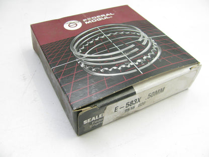 Sealed Power E583X-50MM Piston Ring Set For Various Fiat