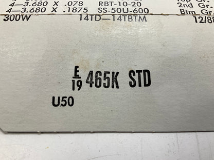 Sealed Power E465K Piston Rings - Standard 1984-1994 Ford 2.3L 2.5L-L4 HSC