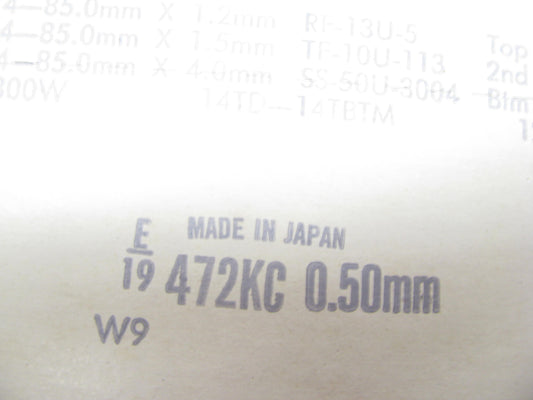 Sealed Power E472KC .50MM Piston Rings Set For 1974-1979 Datsun Z20 2.0L